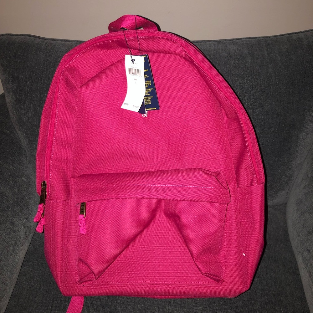 Polo by Ralph Lauren Fuchsia Backpack - Picture 2 of 3